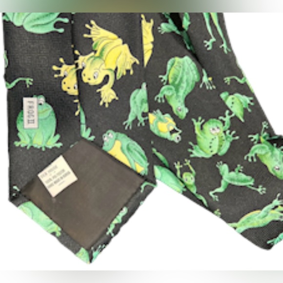 🐸FUN FROG TIE! DESIGNS BY A.ROGERS! DRESS UP & HAVE FUN! 🐸 #savethefrogs - Picture 14 of 16